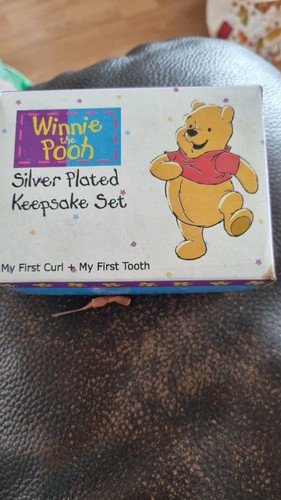Winnie the pooh silver - winnie, plated