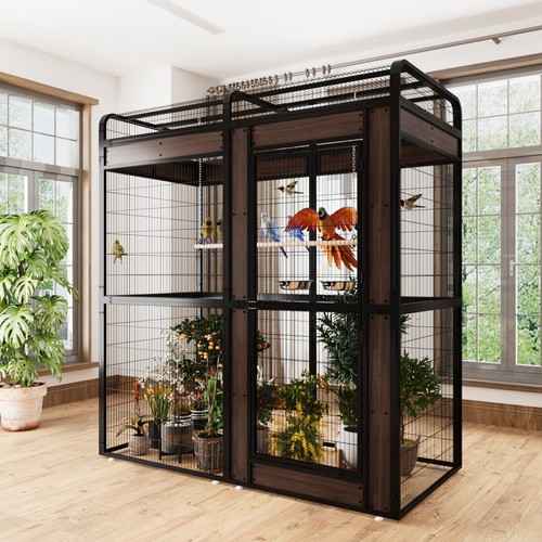Extra large metal aviary bird - large,