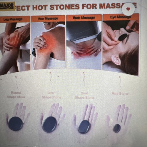 Hot stones massage - hot, kit