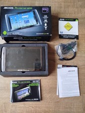 Archos 7 250GB, Wi-Fi, 7in. Bundled cables, manual no charger, spares or repair 