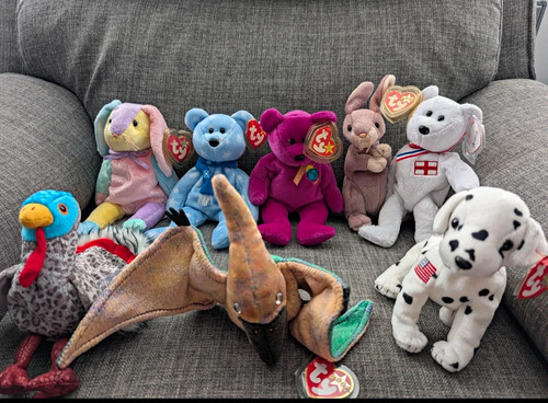 Beanie buddies plush lot of - ty,