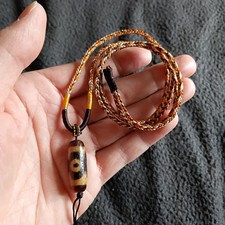 Tibetan Agate Pre 1800s 3 eye
