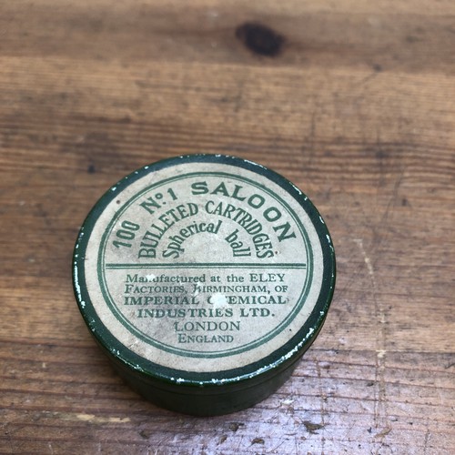 Eley cartridge tin vintage - eley,
