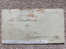 Italy Old Letter 1850 Letter