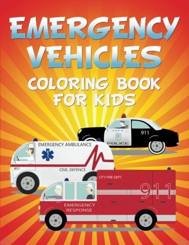 Emergency vehicles coloring - vehicles,