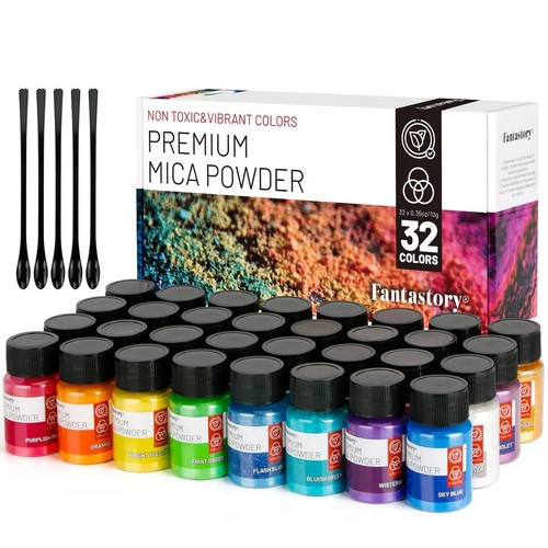 Premium colour mica powder - 32,