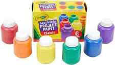 Washable Paint for Kids Toddler Baby-Finger Craft Non Toxic,Pack of 6 Paints Set