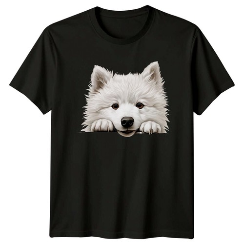 Samoyed dog peek boo shirt - samoyed,