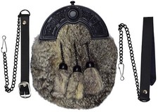 Full Dress Kilt Sporran Grey