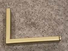 NEXT Moderna Gold effect Finish Toilet Roll Holder H3.6 x W14 x D9.5 cm RRP £12