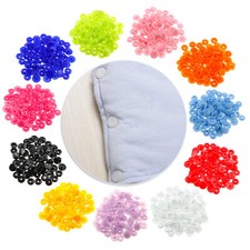 440pcs KAM Snaps Size 20 T5 Poppers Fasteners Studs for Baby Clothing & Crafts