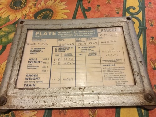 Ministry transport plate - transport,