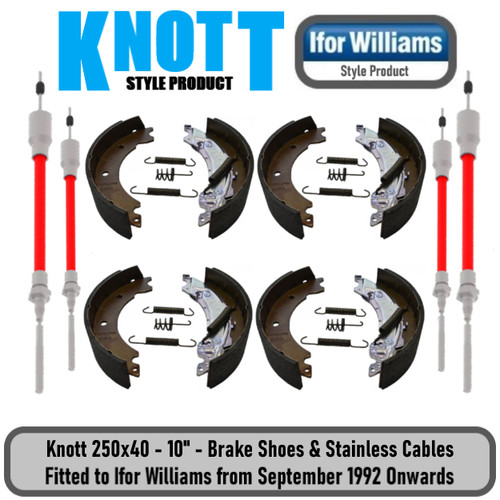 Knott style stainless brake - style,