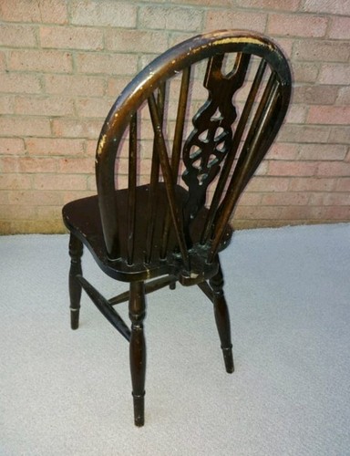 Wooden chair brown antique - chair, old