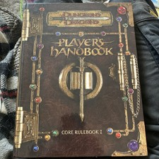 Players Handbook Dungeons and Dragons D&D Core Rulebook Hardback