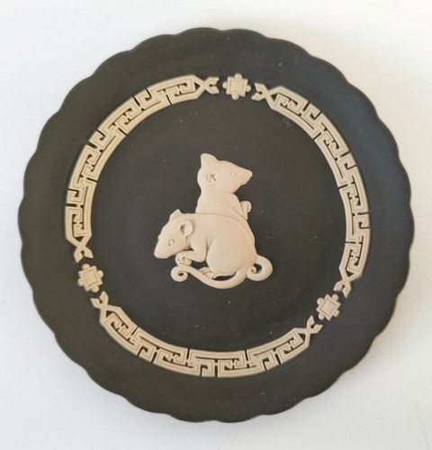 Wedgwood jasper black zodiac - black,