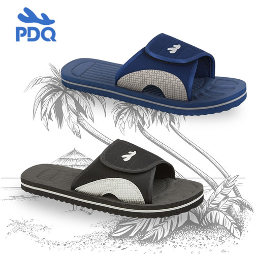 Mens strap sandals pdq flat - strap,