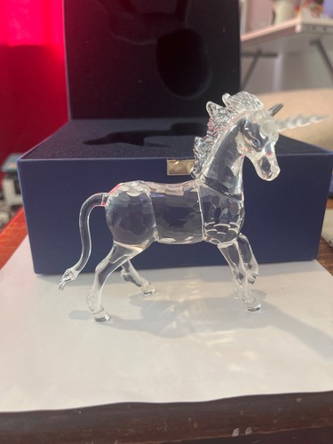 Swarovski crystal unicorn - crystal,
