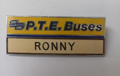 Pte bus badge - pte,