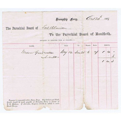Broughty ferry parochial board - parochial,