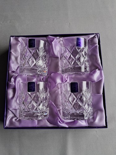 Boxed edinburgh crystal - 4,