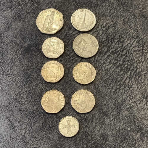 Isle man decimal coin - isle, of