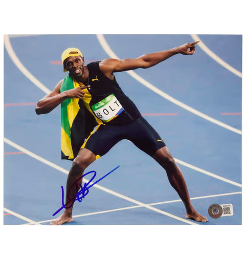 Usain bolt signed - usain,