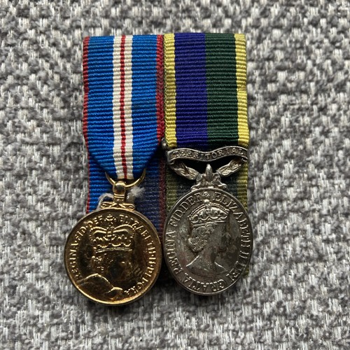 Miniature medals court mounted - court,