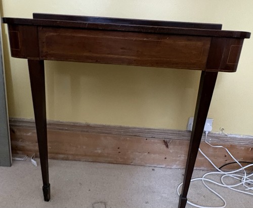 Georgian mahogany hall - mahogany, console