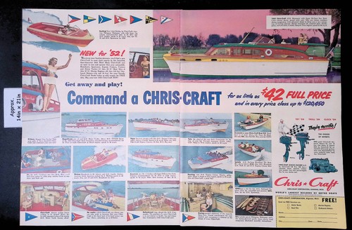 1951 chris craft new - for, '52