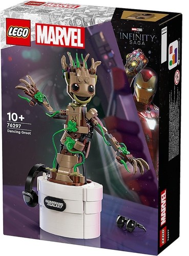 Lego marvel dancing - marvel, groot
