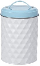 Stainless Steel Blue & White