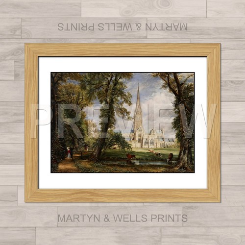 Constable print salisbury - print:,