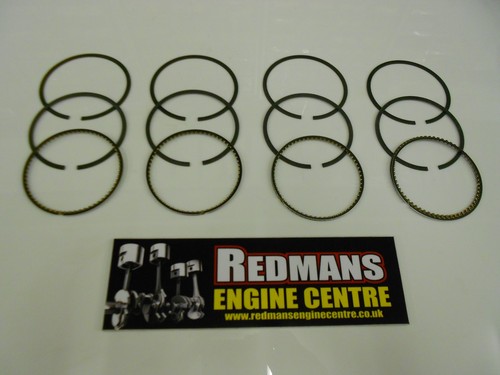 Piston ring set fits ford - fits,