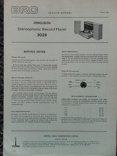 Ferguson Stereophonic Record