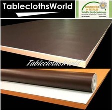 Brown table protector heavy - table,