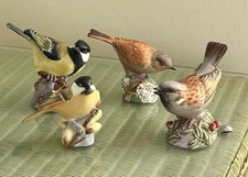 Four beautiful Royal Worcester  China Bird Figurines: 3236; 3333; 3335 & 3336.