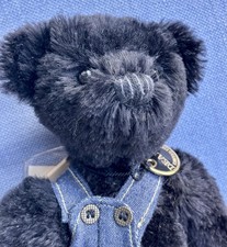 ? Rare Dean’s Rag Book “Grundy” black mohair bear - Lovely condition. 
