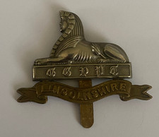 The Lincolnshire Regiment Original Cap Badge