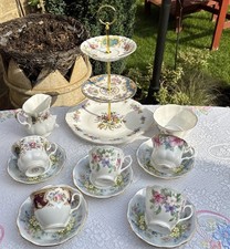 Vintage Mismatched Bone China