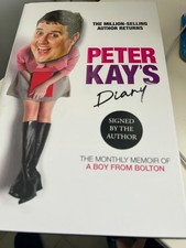 Peter Kay' Signed Book Peter