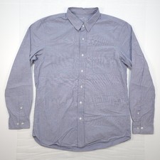 MUJI Shirt Mens Size M Blue