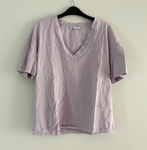 Zara cotton neck shirt - zara,