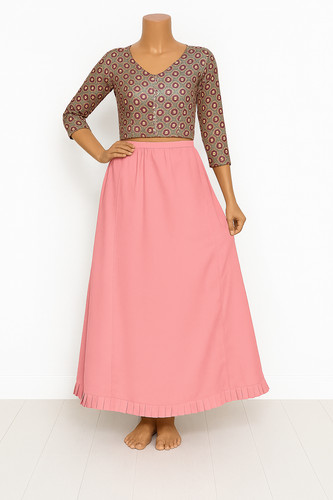 Saree skirt premium cotton - saree,