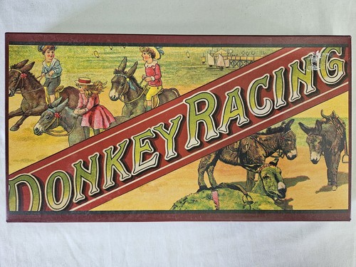 Board game donkey racing retro - donkey,