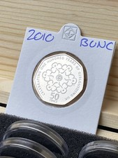 2010 Girl Guiding 50p Coin Girlguides Brilliant Uncirculated BUNC BU Royal Mint