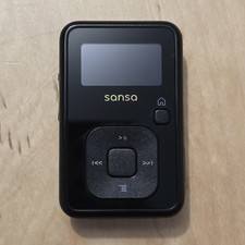 RARE COLLECTIBLE  SanDisk Sansa Clip + Plus 8gb MP3 Music Player Black