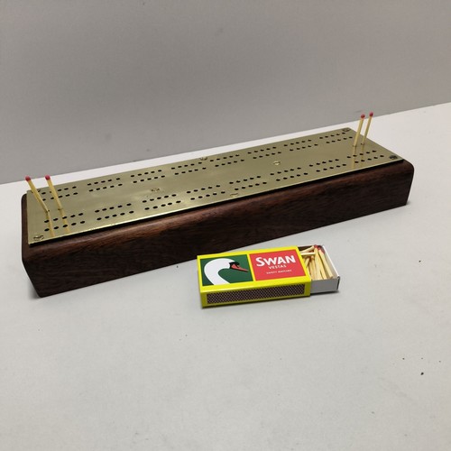 Antique cribbage board - antique,