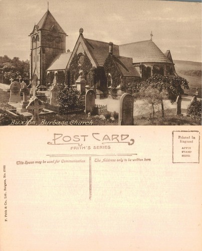 Vintage postcard buxton - -,