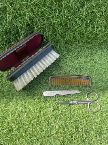 Vintage traveling manicure - traveling,